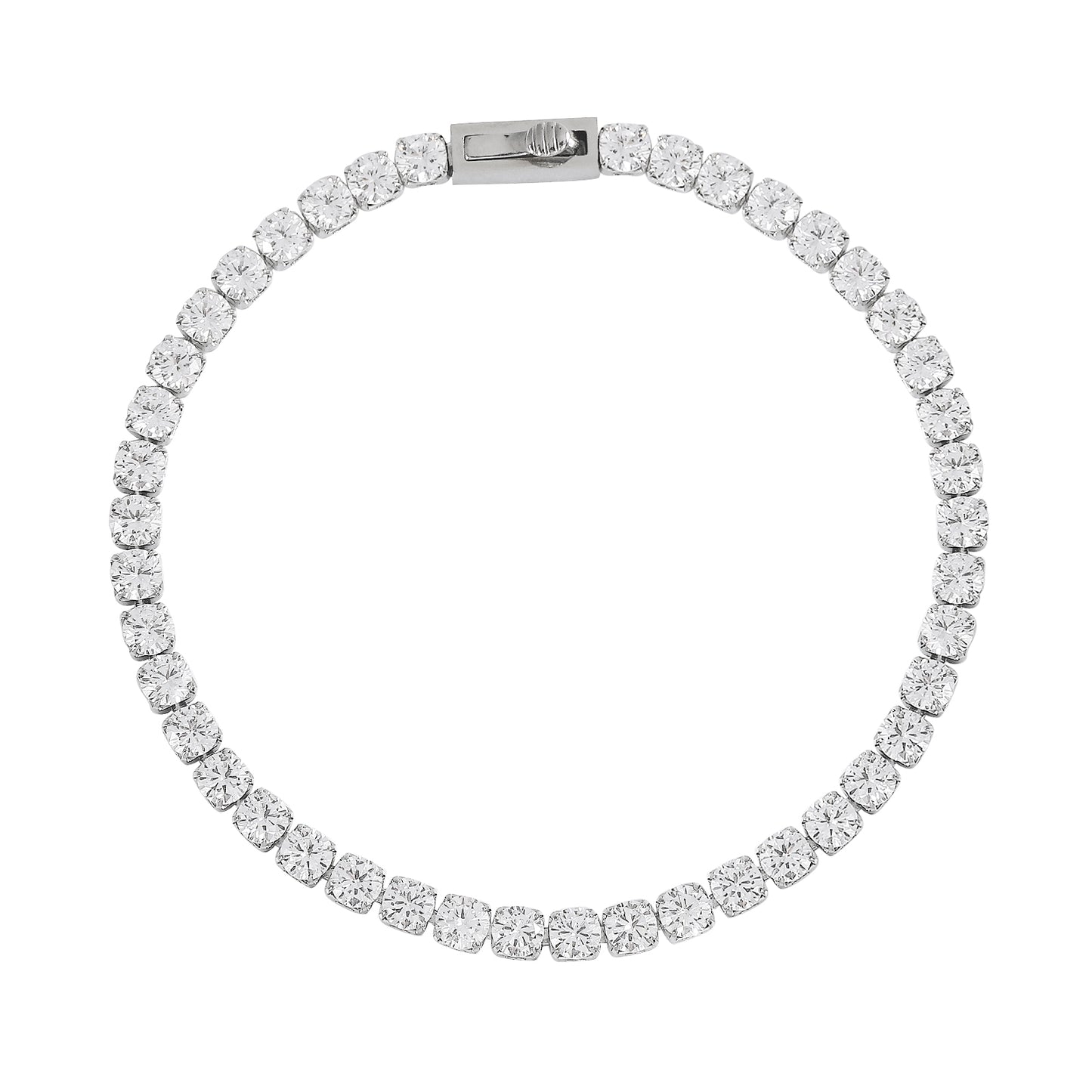 EZRI – Stainless Steel Tennis