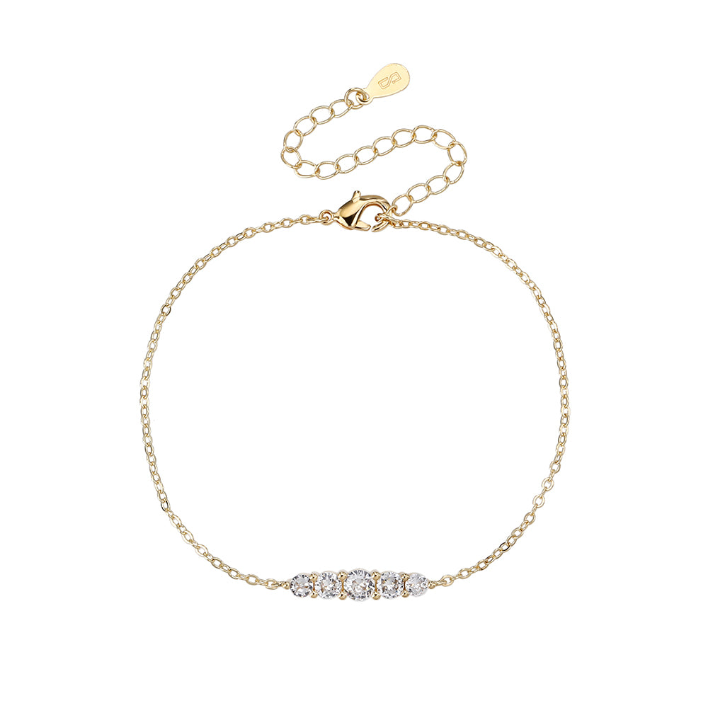 DAVID – Brass, 14K Gold Plated