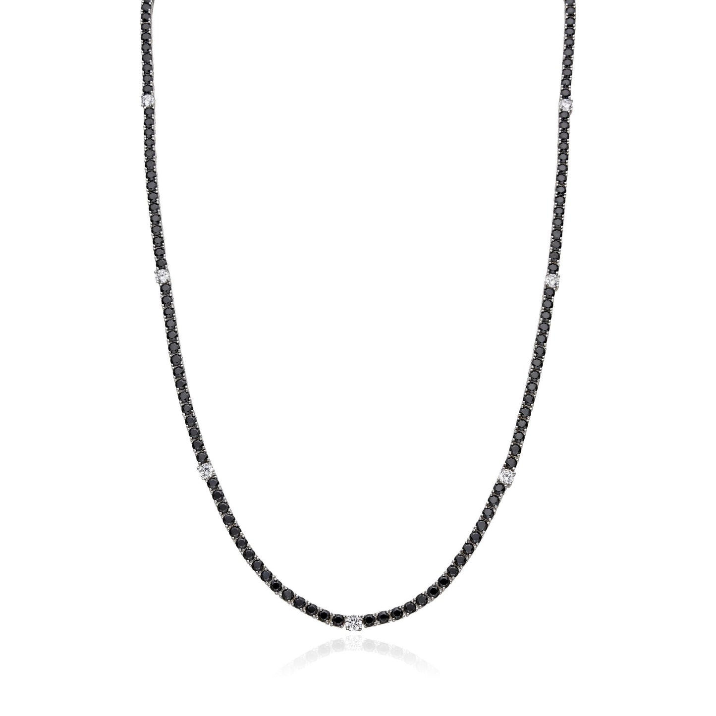 LEO – Necklace – Italian 925 Silver & Zirconia