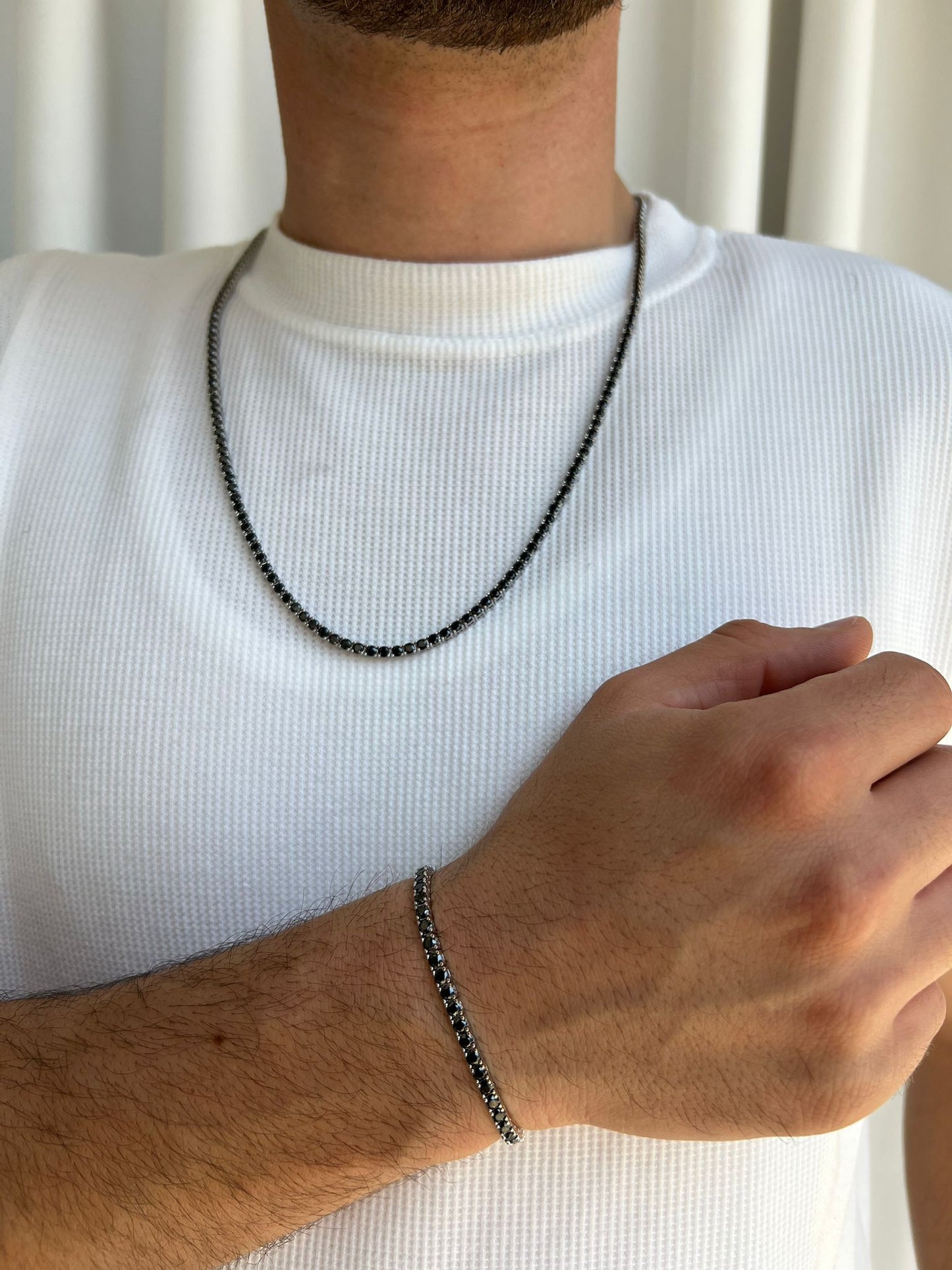 NERO – Tennis Bracelet | 925 Italian Silver