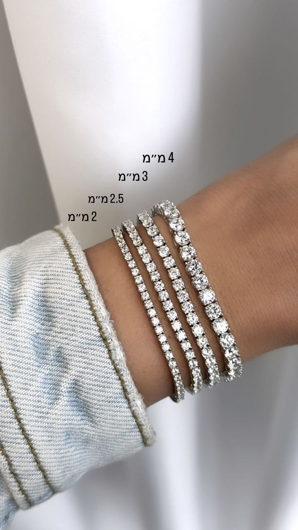 LUCIEN Tennis Bracelet – 925 Italian Silver