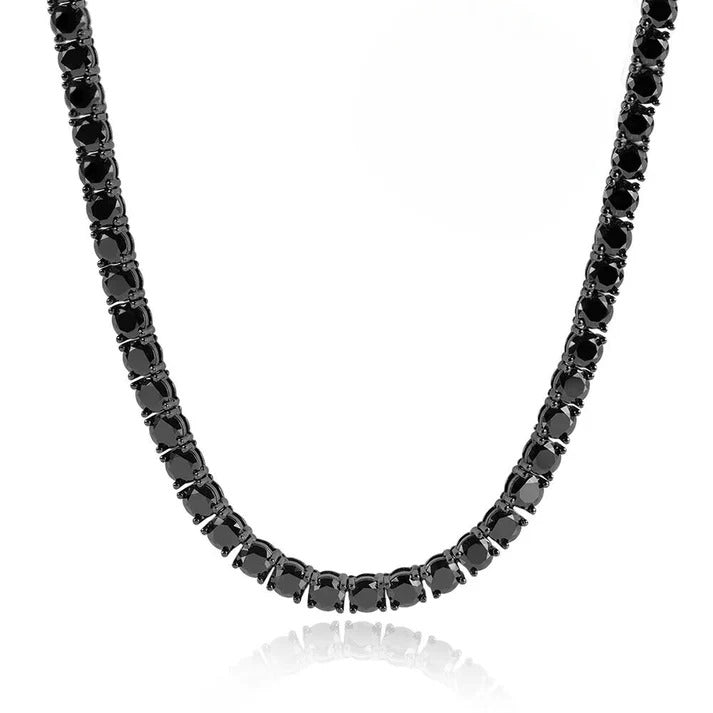 MASON – Necklace – Italian 925 Silver Coated in Rose Gold & Zirconia