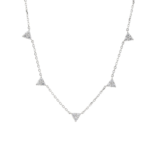 GILA – Necklace – 925 Silver & Zirconia