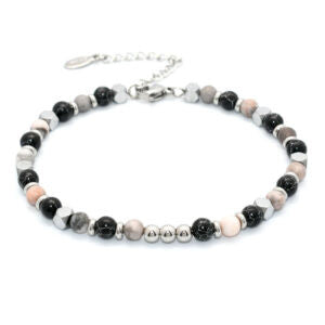 TAMIR – Stone Beads & Stainless Steel