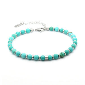 OMRI – Stone Beads & Stainless Steel