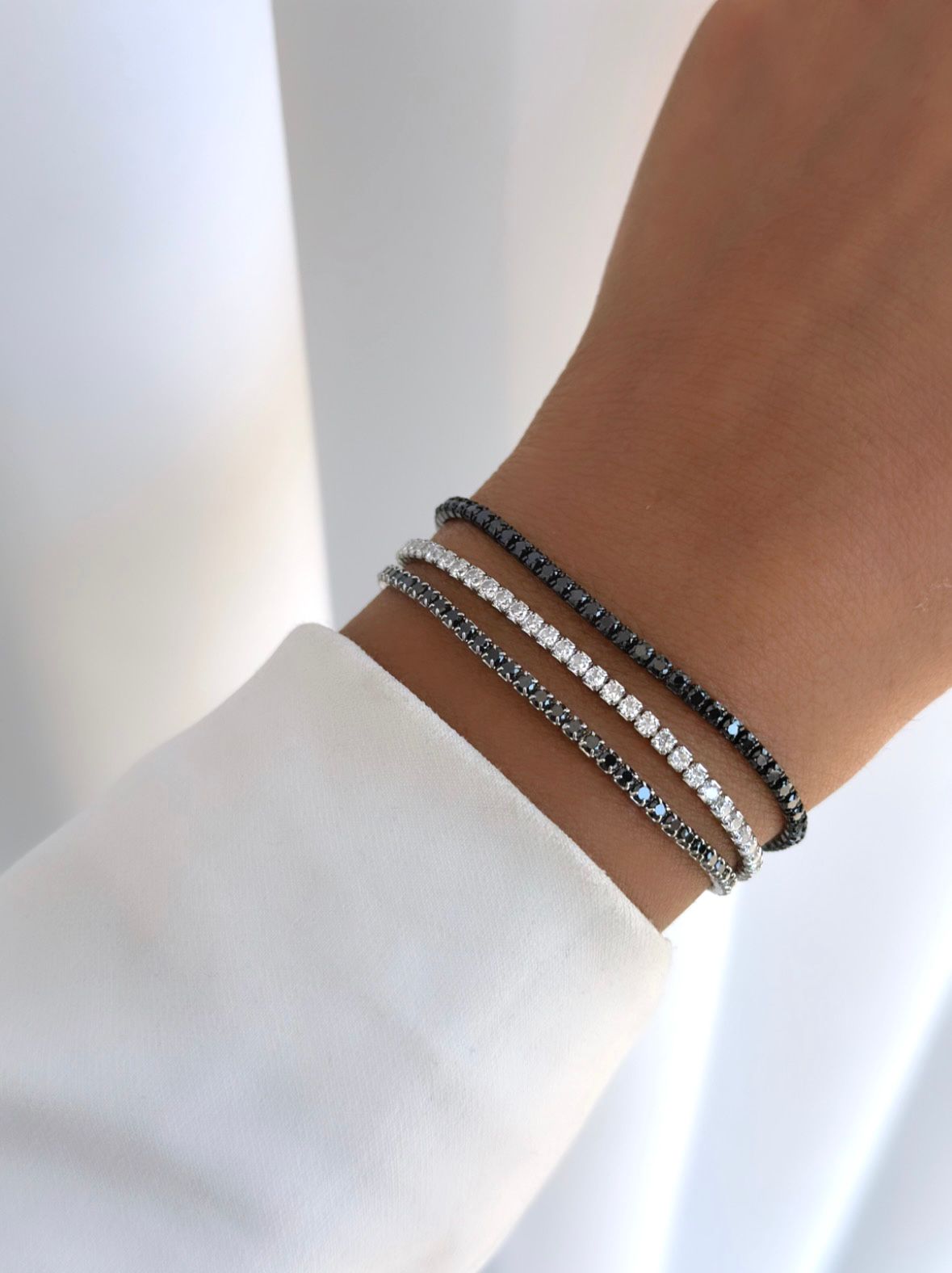 RAY Tennis Bracelet – 925 Italian Silver