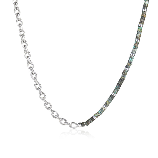 TAMIR – Stainless Steel Cube Beads